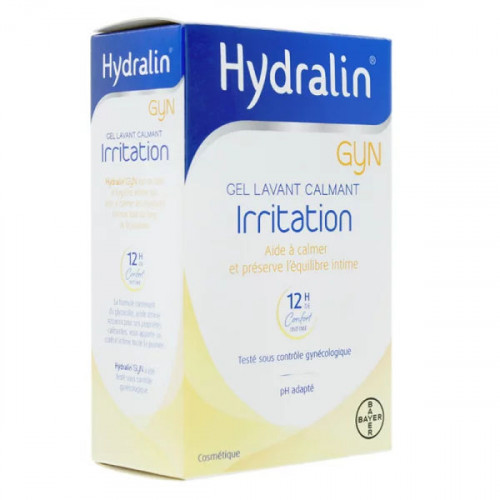 Hydralin Gyn Irritation Gel Lavant Calmant 100 ml