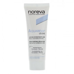 Noreva Aquareva Crème Hydratante Texture Légère 24H 40 ml