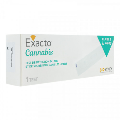 Test urinaire du Cannabis (THC) avec Pré-Dosage (NarcoCheck)