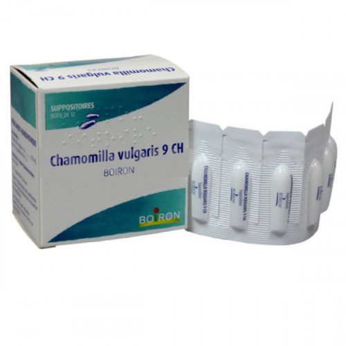 CHAMOMILLA VULGARIS 9 CH BOIRON, 12 suppositoires