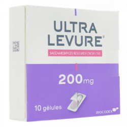 Ultra Levure 200 mg 10 gélules