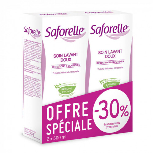 Buy SAFORELLE SOIN LAVANT Doux - 2x500ml pack