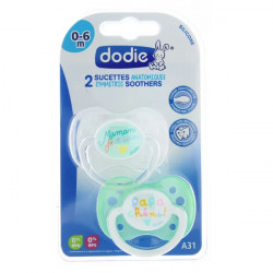 Dodie Sucette Anatomique Silicone 0-6 Mois N°31