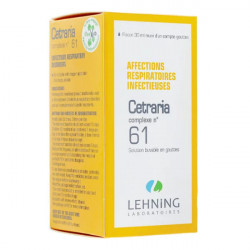 Lehning Cetraria Complexe n°61 solution buvable 30ml