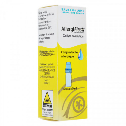 Allergiflash collyre flacon 5 ml