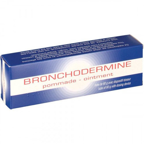 BRONCHODERMINE, pommade, tube (+ dispositif doseur) de 60 g