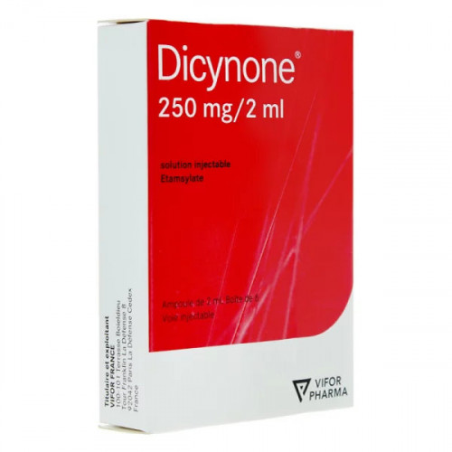 Dicynone 250 mg / 2 ml solution injectable 6 ampoules