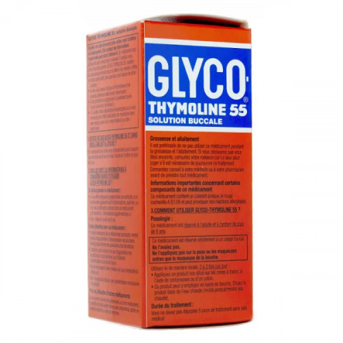 Glyco-thymoline 55 bain de bouche 250 ml