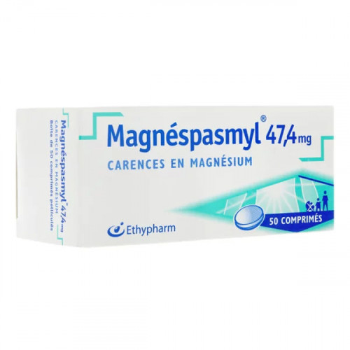 Magnéspasmyl 47,4mg 50 comprimés