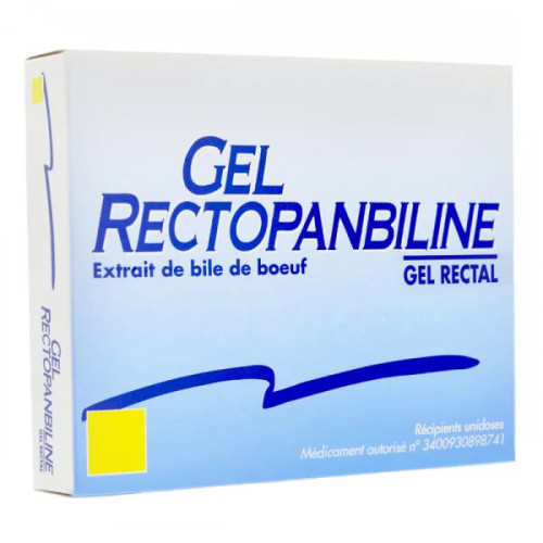 Rectopanbiline gel rectal 6 unidoses