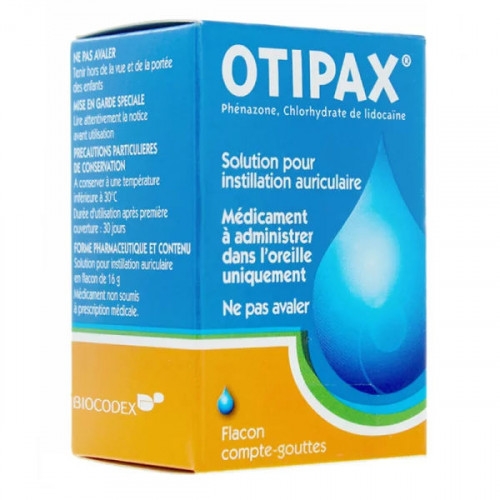 Otipax solution auriculaire 15 ml