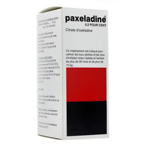 Paxeladine 0,2% sirop 125ml