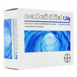 Calcidia 1,54g suspension buvable 20 sachets