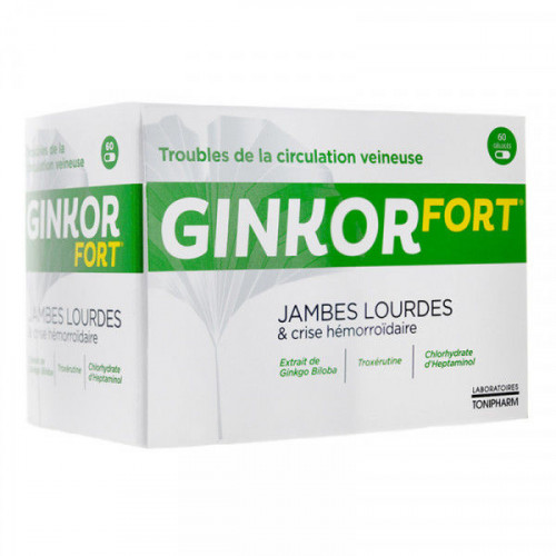 GINKOR FORT JAMBES LOURDES - 60 Gélules