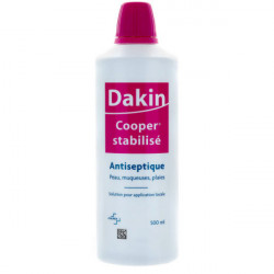 Dakin Cooper stabilisé 500 ml