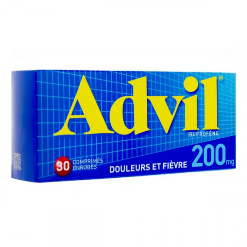Advil 200 mg 30 comprimés
