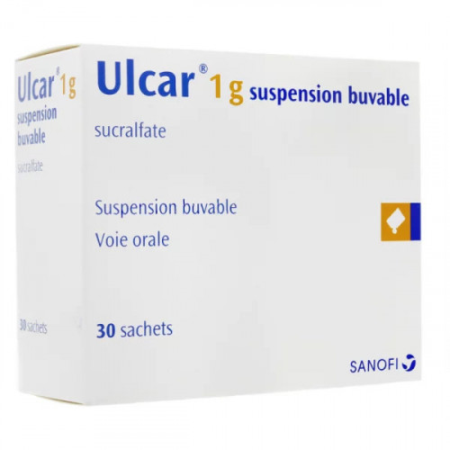 Ulcar 1 g suspension buvable 30 sachets