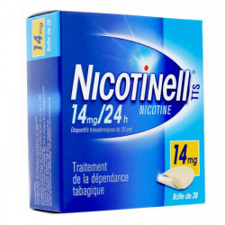 NICOTINELL TTS 14 mg/24 h, dispositif transdermique, 28 sachets