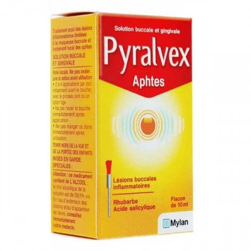 Pyralvex solution gingivale 10 ml