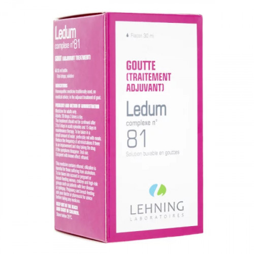Lehning Ledum Complexe n°81 gouttes 30 ml