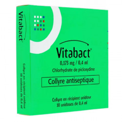 Vitabact collyre 10 unidoses