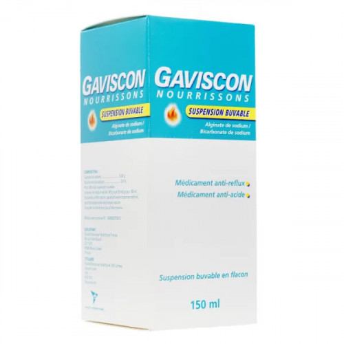 Gaviscon nourrisson suspension buvable flacon 150 ml