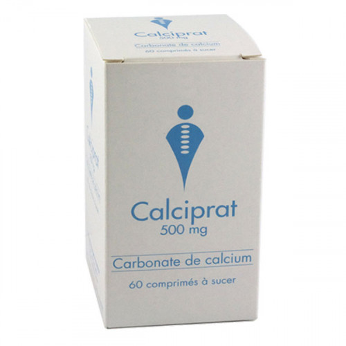 CALCIPRAT 500 mg, 60 comprimés à sucer