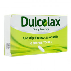 Dulcolax 6 suppositoires