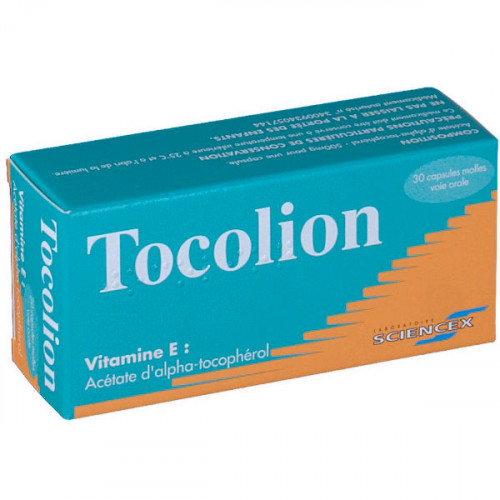 Tocolion 30 capsules molles