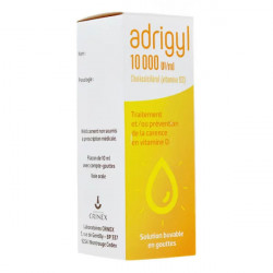 Adrigyl 10000 UI/ml solution buvable en gouttes 10 ml
