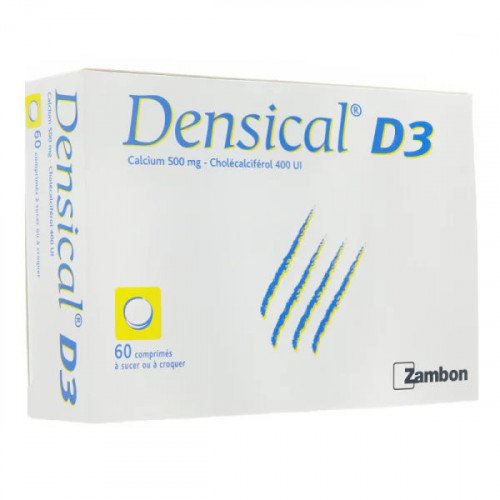 Densical D3 60 comprimés à sucer ou à croquer