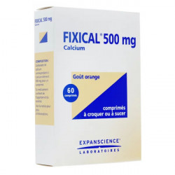 FIXICAL 500 mg, 60 comprimés à croquer ou à sucer