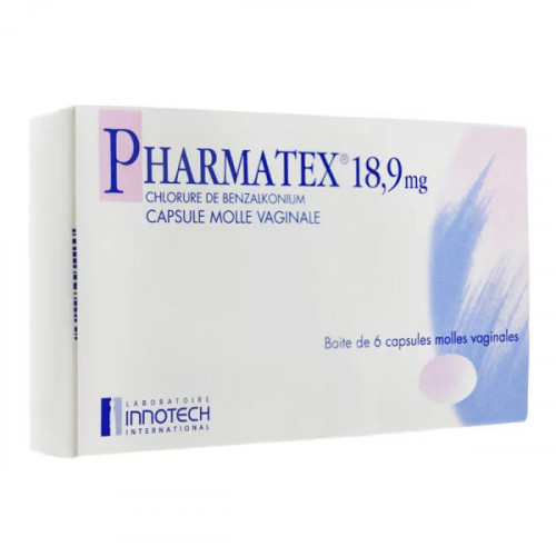 Pharmatex 18,9 mg 6 capsules vaginales