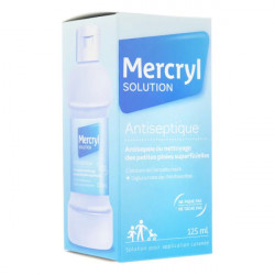 Mercryl solution antiseptique 125 ml