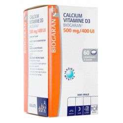 Calcium Vitamine D3 Biogaran 60 comprimés à sucer