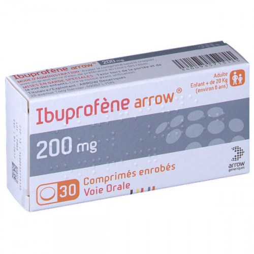 IBUPROFENE ARROW 200 mg - 30 comprimés
