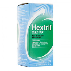 Hextril Menthe bain de bouche 200 ml