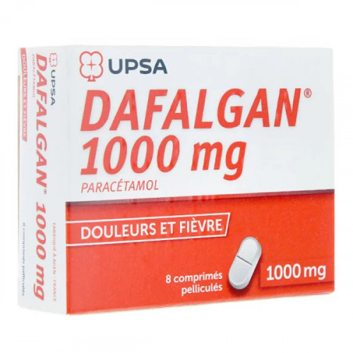 Dafalgan 1000 Mg 8 Comprimes