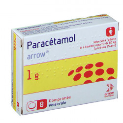 Arrow® Paracéamol 1 g 8 comprimés
