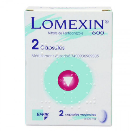 Lomexin 600 mg Capsule Molle Vaginale - Sans ordonnance