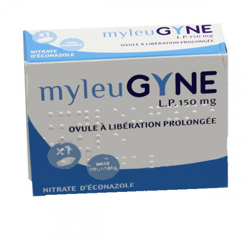Myleugyne L.P. 150 mg traitement local des mycoses vaginales, 1 ovule
