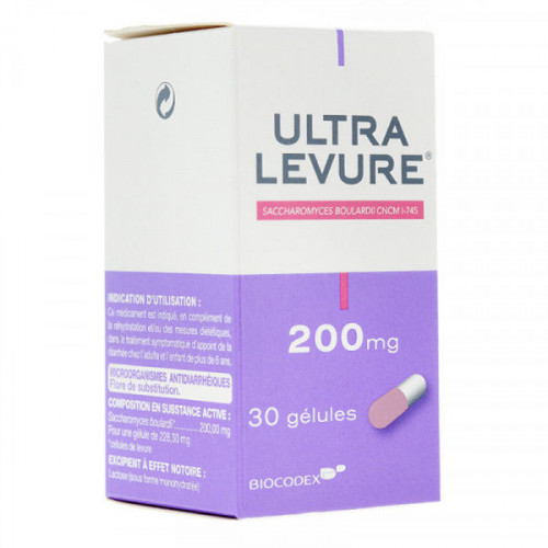 Ultra Levure 0 Mg 30 Gelules Pharmacie En Ligne Citypharma