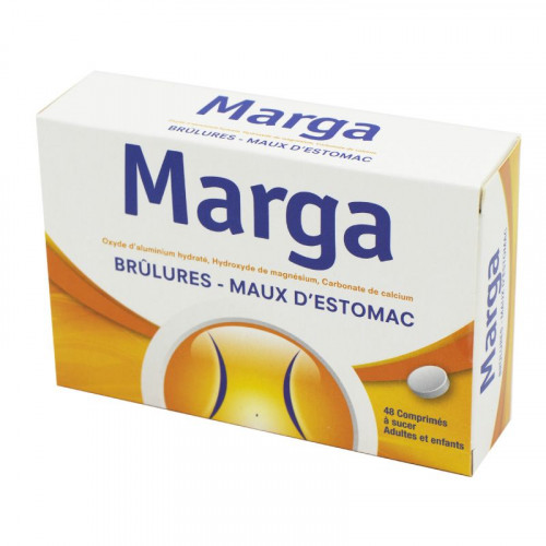 MARGA, comprimé à sucer, boîte de 48