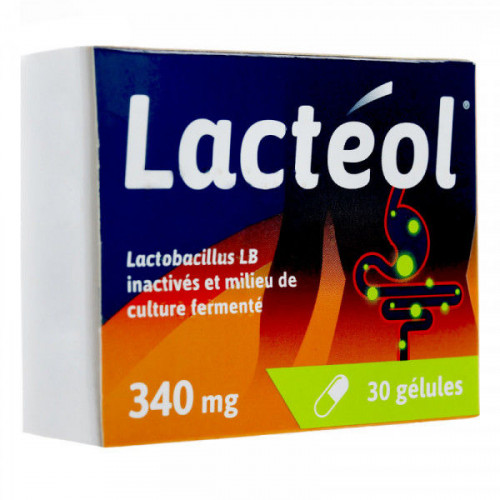 Lactéol 340mg 30 gélules
