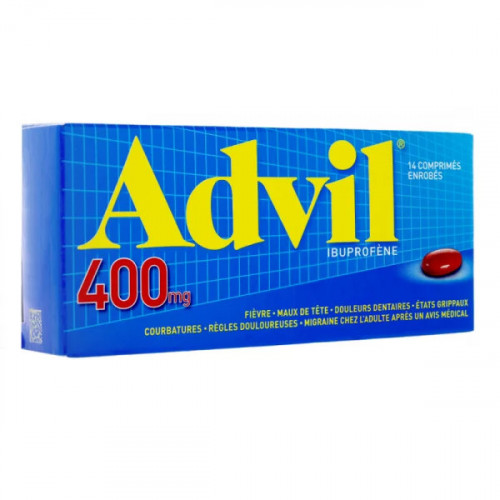 Advil 400 mg 14 comprimés