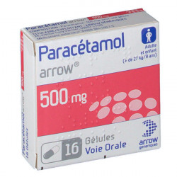 Arrow® Paracetamol 500 mg 16 gélules