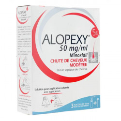 Alopexy Minoxidil 5% solution 3 x 60 ml