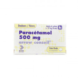 PARACETAMOL ARROW CONSEIL 500 mg, comprimé, boîte de 16