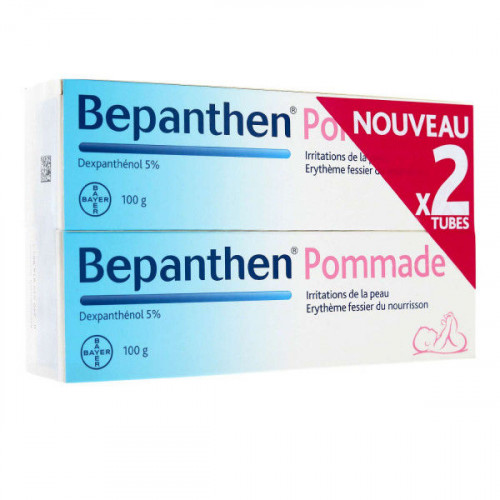 Pharmacie du Château - Médicament Bepanthen 5 % Pommade T/100g+t/30g -  CHASSE SUR RHÔNE