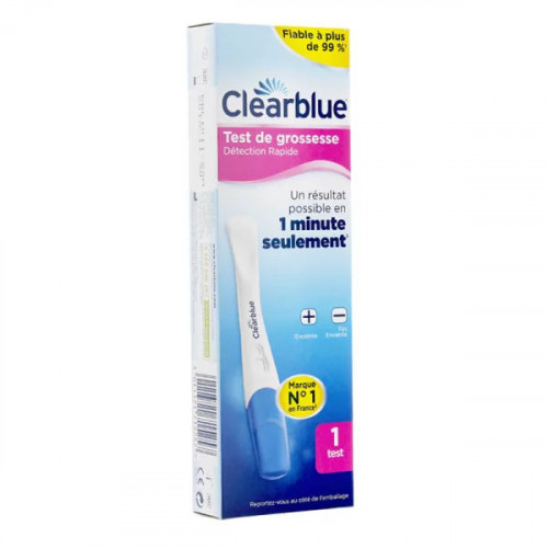 Clearblue Plus test de grossesse détection rapide 1 test